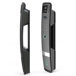 Serrure Wifi intelligente Tuya avec reconnaissance faciale 3D et empreinte digitale