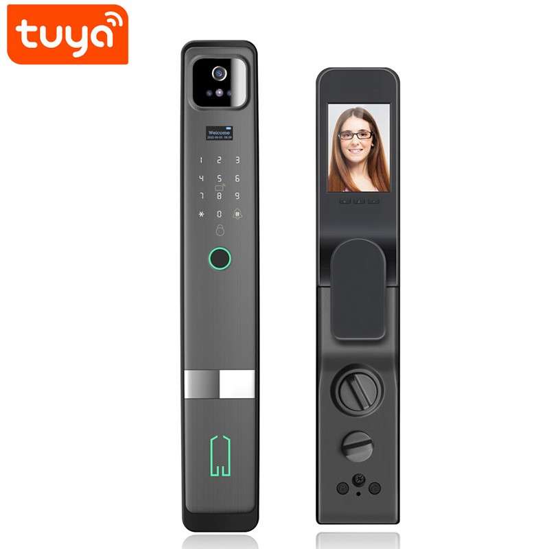 Tuya Smart Wifi Lock with 3D Face Recognition and Fingerprint