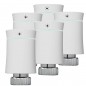 Kit radiateur complet avec 5 vannes thermostatiques Beca + Gateway