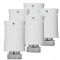 Kit Termosifoni Completo di 5 Valvole Termostatiche Beca + Gateway