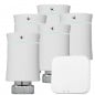 Kit Radiador Completo con 5 Válvulas Termostáticas Beca + Pasarela