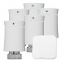 Radiatorkit Compleet met 5 Beca Thermostatische Kranen + Gateway
