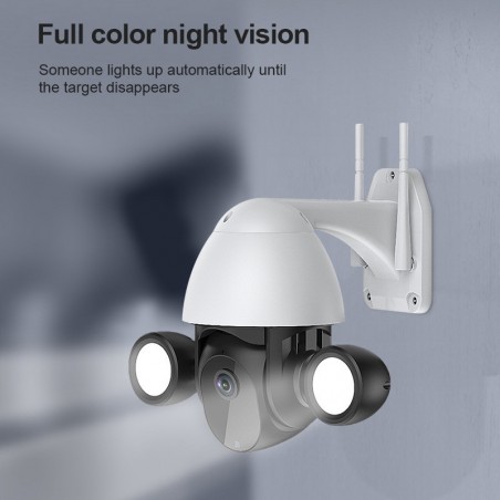 Caméra de sécurité Tuya Smart WiFi PTZ 3.0 MP