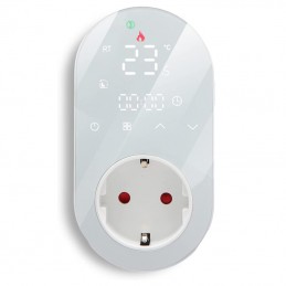 WIFi Beca Thermoregulator LED-Anzeige mit 16A-Buchse mit Sonde