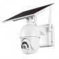 Caméra WiFi intelligente rotative Tuya 2.0 MP avec panneau solaire 6W