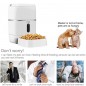 Tuya Smart WiFi Pet Food Dispenser with Integrated IP Camera