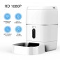Tuya Smart WiFi Pet Food Dispenser with Integrated IP Camera