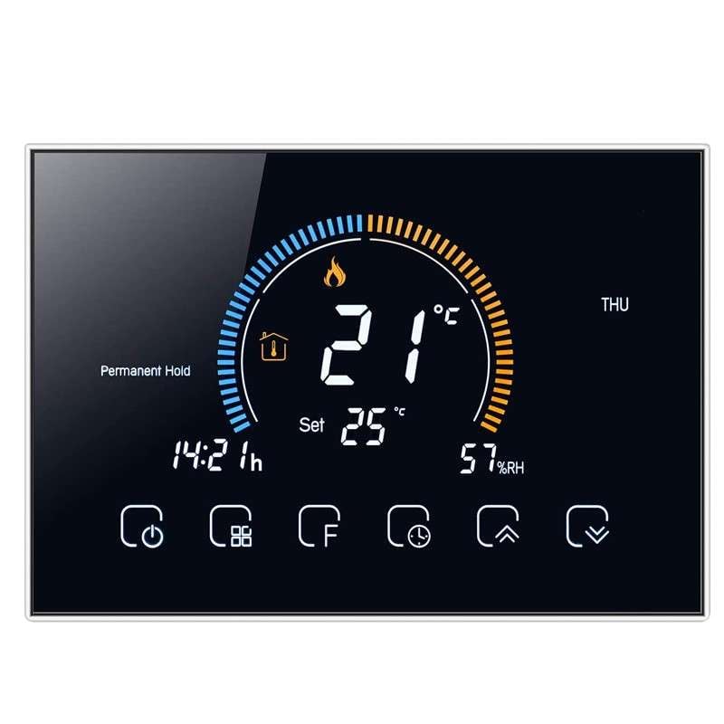 Beca BHT-8000WM-GCLW Termostato WiFi de pared