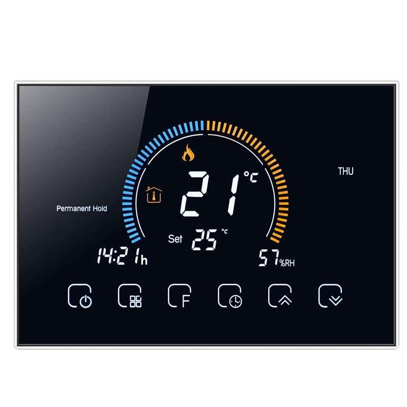 Termostato WiFi Beca BHT-8000WM-GCLW da Parete Termostato WiFi Beca BHT-8000WM-GCLW da Parete