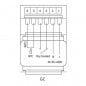 Beca BHT-8000WM-GCLW Termostato WiFi de pared