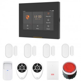 Tuya Home Alarm System Video GSM 4G and WiFi Complete Kit