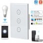 Tuya Interruttore Dimmer Touch Smart WiFi e Bluetooth per Luci Tuya Interruttore Dimmer Touch Smart WiFi e Bluetooth per Luci