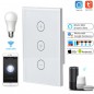 Tuya Smart WiFi and Bluetooth Touch Dimmer Switch for Lights Tuya Smart WiFi and Bluetooth Touch Dimmer Switch for Lights