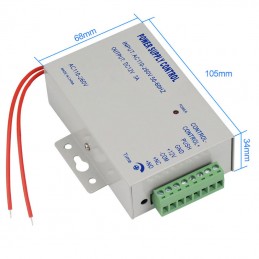Fuente de alimentación inteligente Tuya para sistema de control de acceso a puertas