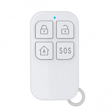 Télécommande Tuya pour systèmes d'alarme sans fil RF 433Mhz