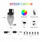 Tuya String of Christmas lights Diamond Smart WiFi Outdoor