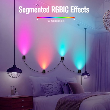 Tuya Smart Wifi Applique da Parete a LED Dimmerabili