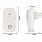 Tuya Smart Socket ZigBee 16A IT con función de medición Tuya Smart Socket ZigBee 16A IT con función de medición