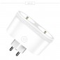 Tuya Dubbel Smart WiFi Stopcontact 16A met Meetfunctie Tuya Dubbel Smart WiFi Stopcontact 16A met Meetfunctie