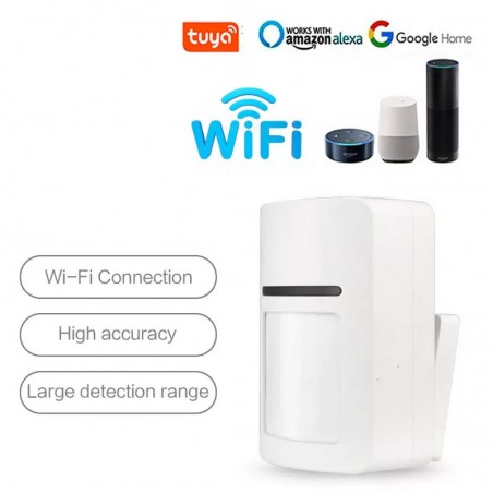 Tuya Smart WiFi 110 ° PIR-Bewegungssensor