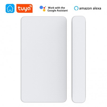 Capteur d'alarme de porte et de fenêtre Tuya Smart WiFi - Expert4house