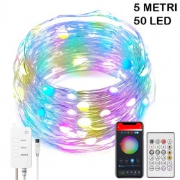 Tuya Fairy Lights LED Inteligentne WiFi i Bluetooth Fairy Lights