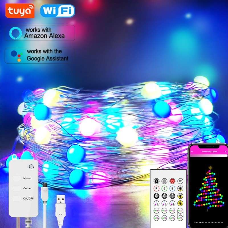 Fay Light Array Tuya Fairy Lights Smart WiFi and Bluetooth LED Fairy Lights