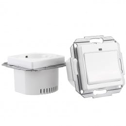 Prise Tuya Schuko avec interrupteur mural Smart WiFi encastré