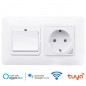 Tuya Inbouw Wandcontactdoos met Smart WiFi Schakelaar Tuya Inbouw Wandcontactdoos met Smart WiFi Schakelaar