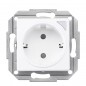 Prise murale encastrée Tuya avec double interrupteur WiFi intelligent Prise murale encastrée Tuya avec double interrupteur WiFi intelligent