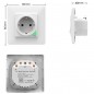 Tuya Wandeinbausteckdose mit doppeltem Smart WiFi Switch Tuya Wandeinbausteckdose mit doppeltem Smart WiFi Switch