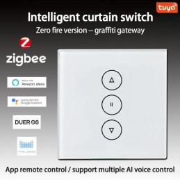 Tuya Smart ZigBee Touch Switch pour volets et rideaux