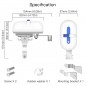 Tuya Universal-Manipulator für intelligente ZigBee-Ventile Tuya Universal-Manipulator für intelligente ZigBee-Ventile