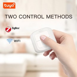 Linkoze draadloze schakelaar voor Scene Smart Zigbee 2 fysieke knoppen
