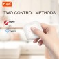 Linkoze Draadloze Schakelaar voor Scene Smart Zigbee met 2 Knoppen Linkoze Draadloze Schakelaar voor Scene Smart Zigbee met 2 Knoppen