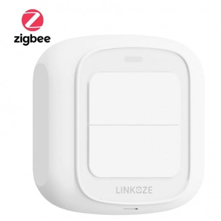 Linkoze draadloze schakelaar voor Scene Smart Zigbee 2 fysieke knoppen