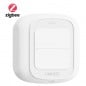 Linkoze Draadloze Schakelaar voor Scene Smart Zigbee met 2 Knoppen Linkoze Draadloze Schakelaar voor Scene Smart Zigbee met 2 Knoppen