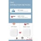 Interruptor inalámbrico Linkoze para Scene Smart Zigbee con 2 botones Interruptor inalámbrico Linkoze para Scene Smart Zigbee con 2 botones