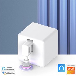 Smart Switch Button Pusher: Wireless App or Timer Control, No Wiring, Smart  Bluetooth Fingerbot for Light Switch Doorbell Coffee Maker Fan, Add Gateway  Compatible with Alexa, Google Home (Black): : Tools 