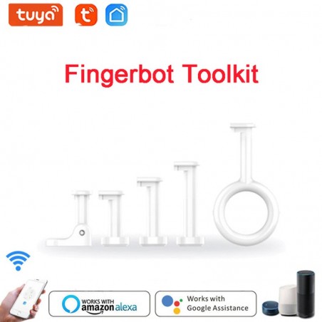 Tuya Smart Tool Kit Juego de adaptadores de repuesto para Fingerbot