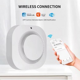 Protégez votre maison avec un détecteur de fumée sans fil avec alarme