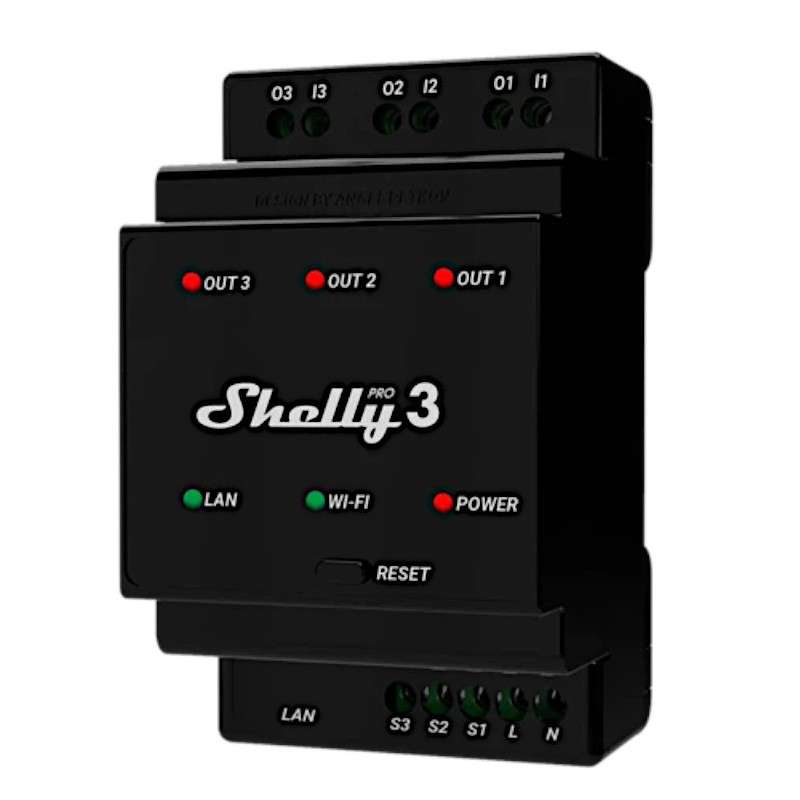 Acquista Shelly Pro 3EM Contatore elettrico Wi-Fi, Bluetooth da Conrad