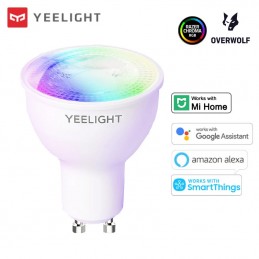 YEELIGHT Smart Light Bulb, Smart LED Bulb, Color Changing Light Bulb,  Dimmable LED Light Bulb, Google Seamless Setup Smart Bulb That Work with OK