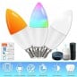 Tuya Smart Wifi LED Bulb E14 Candle RGBCW Tuya Smart Wifi LED Bulb E14 Candle RGBCW