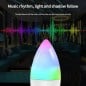 Tuya Lampadina LED Smart Wifi E14 a Candela RGBCW Tuya Lampadina LED Smart Wifi E14 a Candela RGBCW