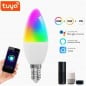 Tuya Smart Wifi LED Ampoule E14 Bougie RGBCW Tuya Smart Wifi LED Ampoule E14 Bougie RGBCW