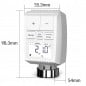 Válvula Termostática Tuya Smart ZigBee con Pantalla Válvula Termostática Tuya Smart ZigBee con Pantalla