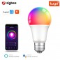 Tuya Lampadina LED Smart Zigbee E27 RGBCW 9W Tuya Lampadina LED Smart Zigbee E27 RGBCW 9W