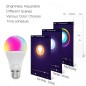 Tuya Lampadina LED Smart Zigbee E27 RGBCW 9W Tuya Lampadina LED Smart Zigbee E27 RGBCW 9W