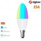 Tuya Lampadina LED Smart Zigbee E14 a Candela RGBCW